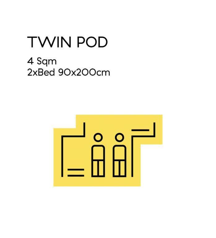 Wom Beach Pod Hotel - A Member Of Brown Hotels Τελ Αβίβ Δωμάτιο φωτογραφία